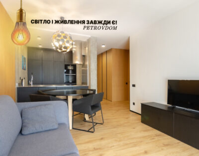 Stylish apartment on the 18th floor in residential complex ‘Kvartet’