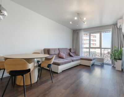 Cozy apartment on the 16th floor in residential complex ‘Kvartet’