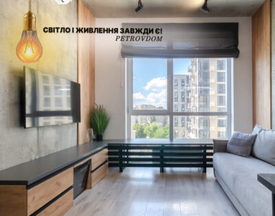 Stylish studio apartment on 12th floor in DC ‘Yaroslaviv Grad’