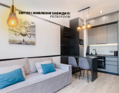 Stylish apartment in RC ‘Yaroslaviv Grad’ on the 5th floor