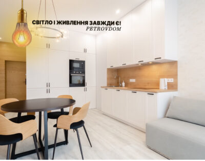 New white apartment on the 4th floor in RC “Yaroslaviv Grad”
